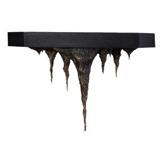 Disenchanted Console Table in Cast Bronze by William Guillon For Sale
