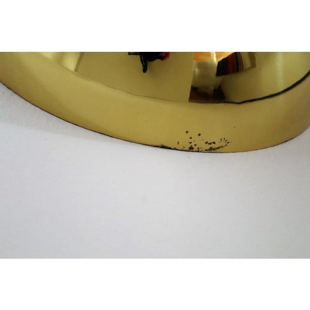 Italian Half Moon Wall Sconces in Brass, 1960s, Set of 2 For Sale - Image 13 of 16