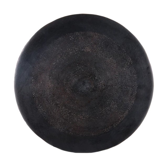 Transitional Currey & Company Gallo Bronze Accent Table For Sale - Image 3 of 5