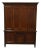 Late 20th Century Hooker Furniture Solid Cherry Contemporary Traditional Style 61" Entertainment Center / Media Cabinet For Sale