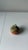 Mottled Ceramic Peach For Sale - Image 4 of 5