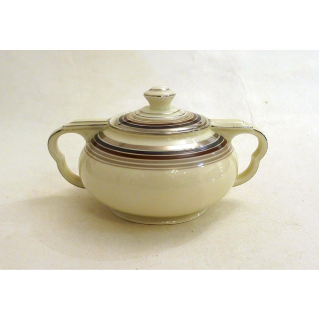 Art Deco Coffee Service in Porcelain from RGK, Czech, 1930s For Sale - Image 6 of 17