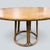 1970s Vintage Round Dining Table in Oak and Bamboo, 1970s For Sale - Image 5 of 9