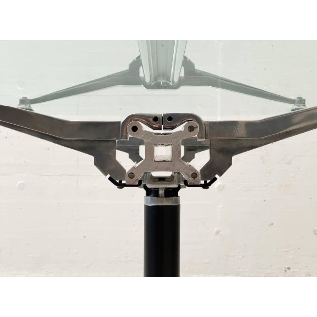 Silver Dining Table by Bruce Burdick for Herman Miller, USA, 1970s For Sale - Image 8 of 16