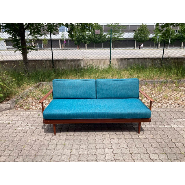 Mid-Century Modern Mid-Century Modern Daybed in Teak by Wilhelm Knoll, 1960s For Sale - Image 3 of 17