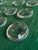 Transparent Set of 12 Swedish Glass Silver Rimmed Candle Holders For Sale - Image 8 of 10