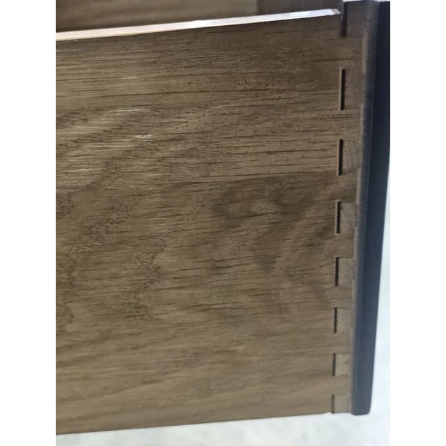Brown Late 20th Century Baker Stately Homes Collection Burl Walnut Sideboard Huntboard For Sale - Image 8 of 10