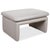 Three-Seater Sofa and Ottoman in Grey Leather from Koinor, Set of 2 For Sale - Image 4 of 18