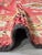 Tribal Red Handwoven Berber Diamond Rug - 11.5 X 5.4 Ft For Sale - Image 3 of 6