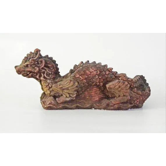 Sculpture Materials 1960s Vintage Plaster Chinese Dragon Figure For Sale - Image 7 of 7