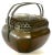 Metal Antique Bronze Chinese Brazier or Hand Warmer For Sale - Image 7 of 7