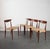 MK310 Chairs by Arne Hovmand-Olsen for Mogens Kold, 1960s, Set of 4 For Sale - Image 6 of 13