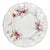 Bone China Scalloped Porcelain Royal Crown Derby Dinner Plate in Derby Posies Rose Pattern For Sale