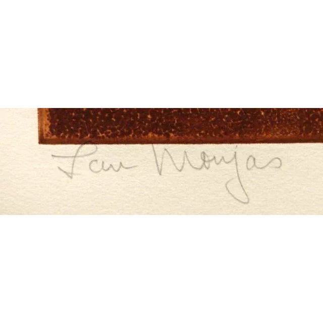 "Los Manjas" by Dean Meeker Original Limited Edition Intaglio Collagraph Hand signed & titled & numbered by the artist...