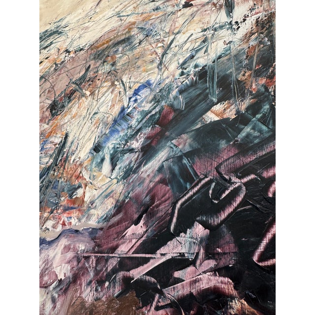 Bramble (Covert) Oil on Aluminum Painting by Joan Jardine 2018 For Sale - Image 14 of 18