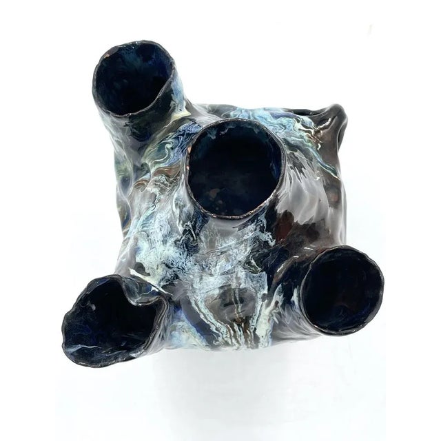 Glazed Ceramic Vase by Toni Furlan, 1954 For Sale - Image 9 of 13