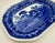 Spode Antique Copeland Spode Tower Blue & White Transferware Platter, 17 Inch, Circa 1903 For Sale - Image 4 of 18