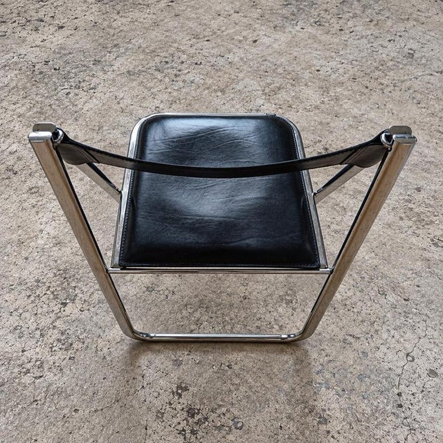 Postmodern Tamara Folding Chairs from Arrben, Italy, 1970s, Set of 4 For Sale - Image 4 of 5