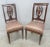 19th C French Inlaid Ormolu Mounted Side Chairs - a Pair For Sale - Image 9 of 9