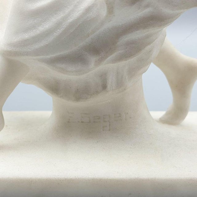 Ernst Seger, Dancing Lady, 1920s, Marble For Sale - Image 11 of 12