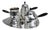 Georg Jensen Six Piece Sterling Silver Tea and Coffee Service Denmark 1915 For Sale