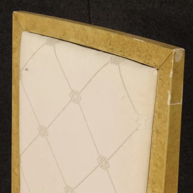 Group of Italian chairs from the second half of the 20th century. High quality furniture in lacquered and painted wood....