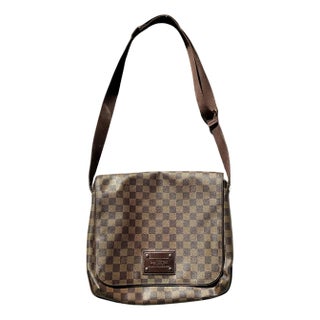 Vintage Louis Vuitton Damier Ebene Messenger Bag For Sale