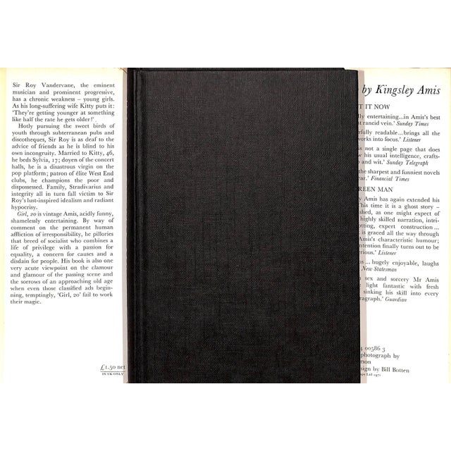 "Girl, 20" 1971 Amis, Kingsley For Sale - Image 4 of 5