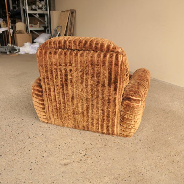Vintage Brown Lounge Chair For Sale - Image 12 of 14