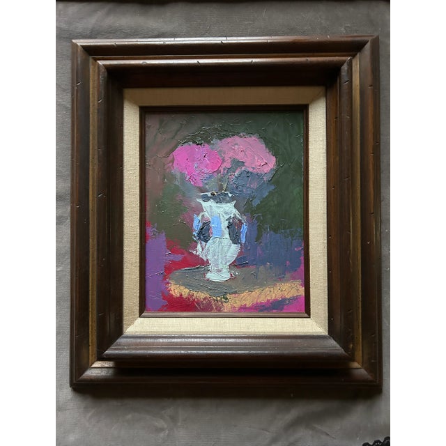 Beautiful original impressionist oil painting on board by listed artist Margaret Grove. Painting measures 8 x 10” and is...