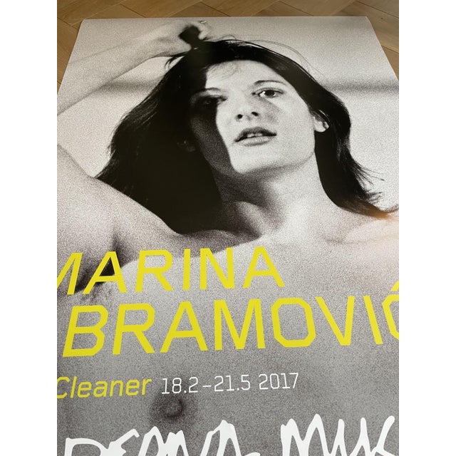 Early 21st Century Art Must Be Beautiful Poster attributed to Marina Abramovic, Sweden, 2017 For Sale - Image 5 of 8