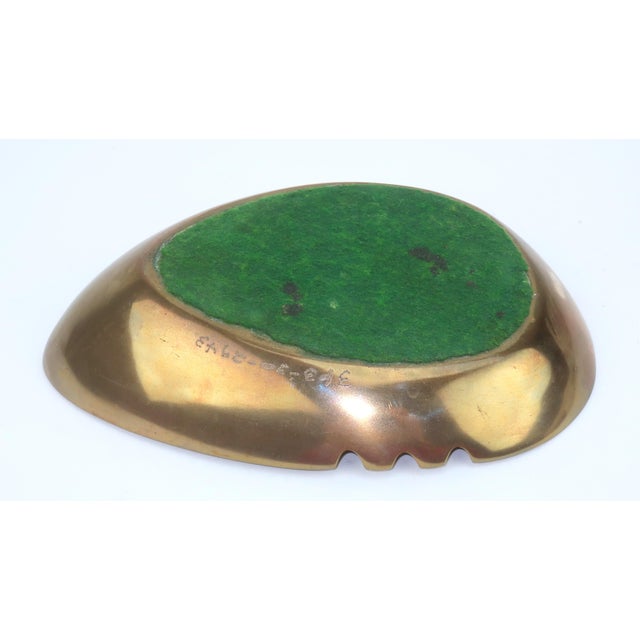 Sculptural Bronze Mid Century Modern Ashtray, c.1960 For Sale - Image 9 of 14