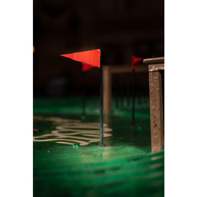 Wood Antique 1900s Arlington Racetrack Thoroughbred Horse Racing Machine For Sale - Image 7 of 11