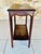 Art Deco Walnut Side Table with Shelf, 1930s For Sale - Image 13 of 18