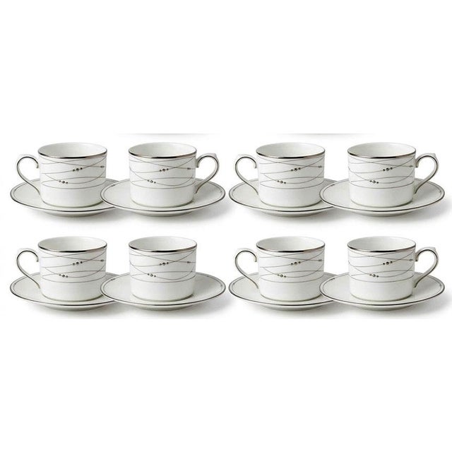 Description Elevate your next formal dinner party or weekend gathering with this sophisticated set of eight contemporary...