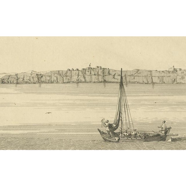 Norden, View of Tschibel El Deïr on the Nile, Copper Engraving, 1755 For Sale - Image 4 of 9