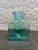 Mid-Century Modern Blenko Glass 384 Teal Green Blue Double Spout Carafe Decanter For Sale - Image 3 of 6