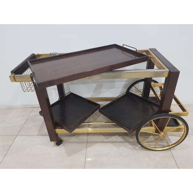 Wood Mobile Exclusive Bar, France, 1970s For Sale - Image 7 of 9