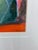 Circa 2001 Albert E. Smith Custom Framed Abstract Painting For Sale - Image 11 of 12
