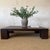 Large Reclaimed Fir Pine Beam XL Coffee Table in Dark Walnut For Sale - Image 14 of 14