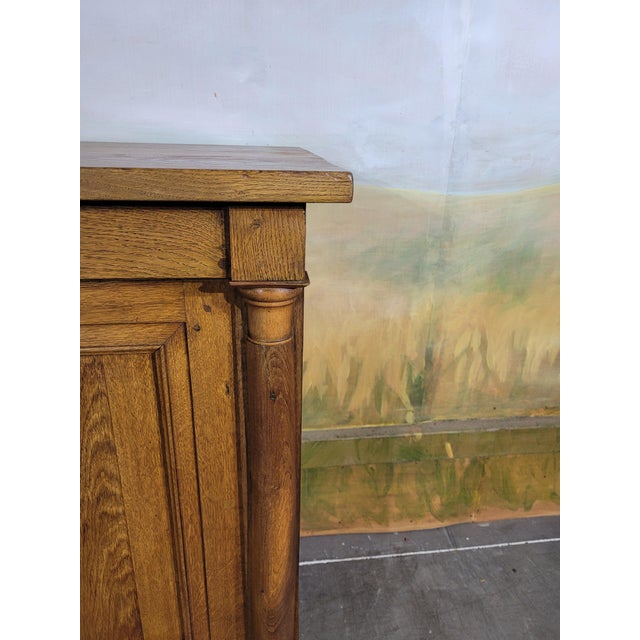 Brown Empire Style Jam Buffet in Oak For Sale - Image 8 of 13