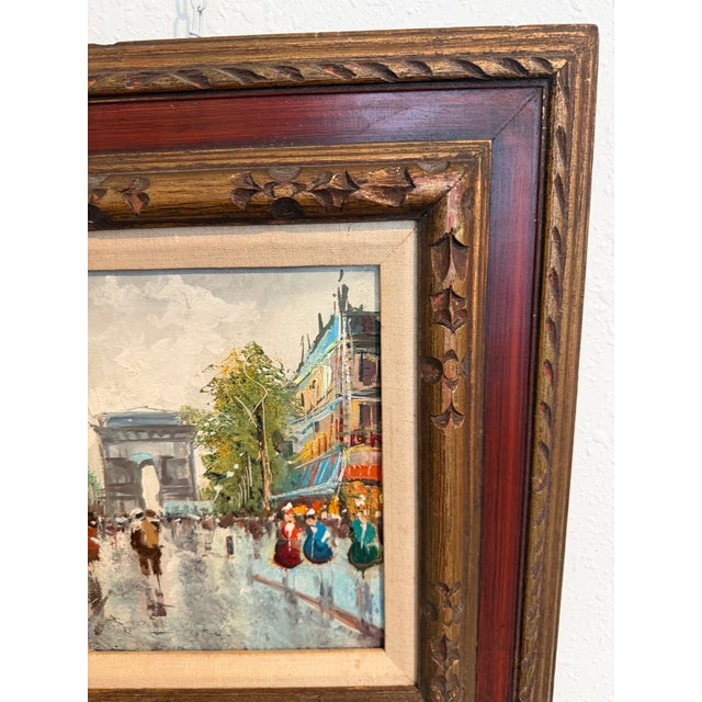 Late 20th Century Late 20th Century Listed Italian Artist Antonio De Vity(1901-1993) Original Oil Painting on Canvas For Sale - Image 5 of 9