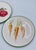 Ceramic 1950s Italian Majolica n.708 Vintage 8" Serving Plates Hand Painted Pottery 2pc Set For Sale - Image 7 of 7