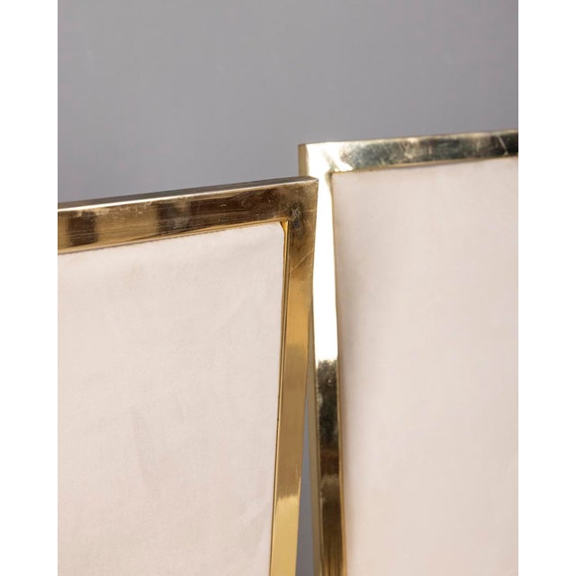 Vintage Chairs in Gold Brass by Renato Zevi, 1970s, Set of 6 For Sale - Image 17 of 18