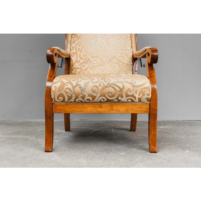 Biedermeier Wing Chair For Sale - Image 16 of 18