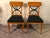 Add timeless elegance to your space with these Biedermeier chairs, dating back to around 1825. Each chair features a...