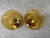 Denby-Milnor Sweden Vintage Mid-Century Modern Amber Brown Glass Denby Avanti Goblets a Pair For Sale - Image 4 of 9