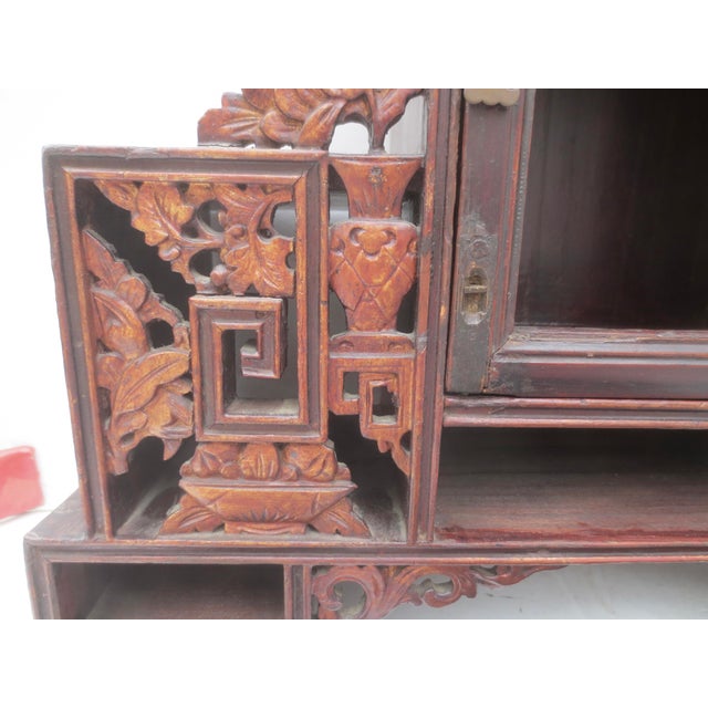 Antique Chinese Home Buddha Altar House For Sale - Image 12 of 14