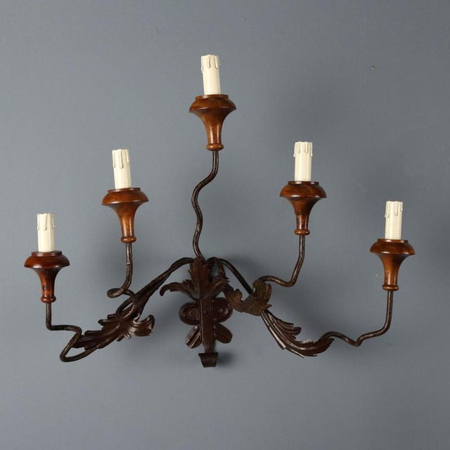 Iron and Sheet Metal Appliques, Set of 4 For Sale - Image 3 of 10