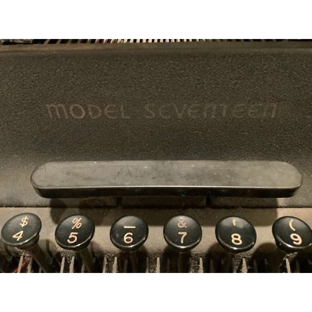 Vintage Remington Standard Typewriter (Model Seventeen) For Sale In San Francisco - Image 6 of 9